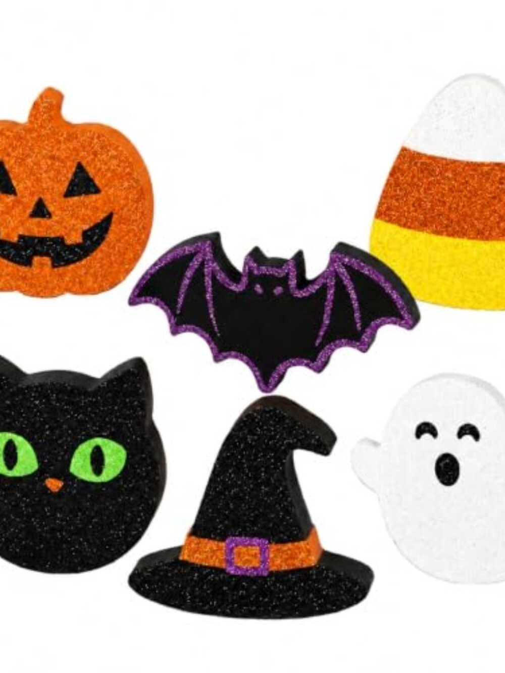 6pcs Halloween Table Decor Indoor, Halloween Decorations for Home